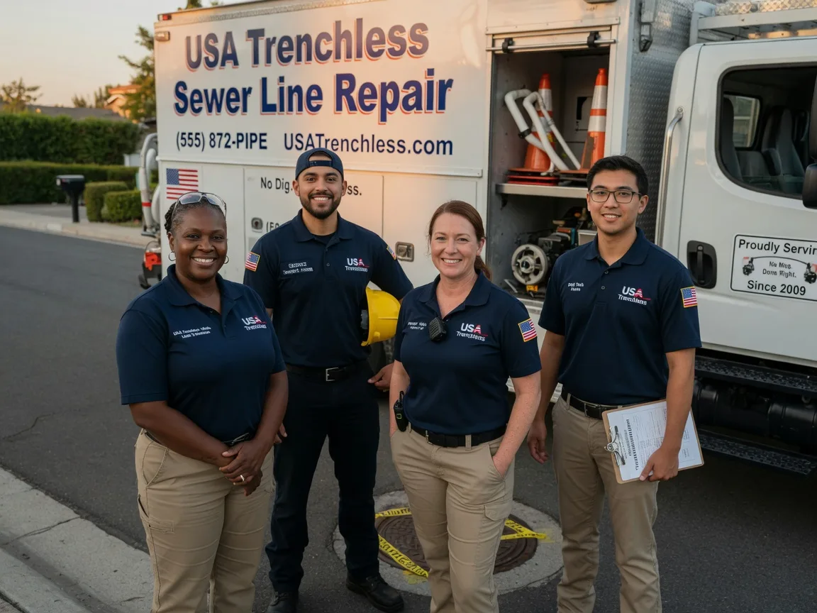 Sewer Line Repair company in Breckenridge, MI